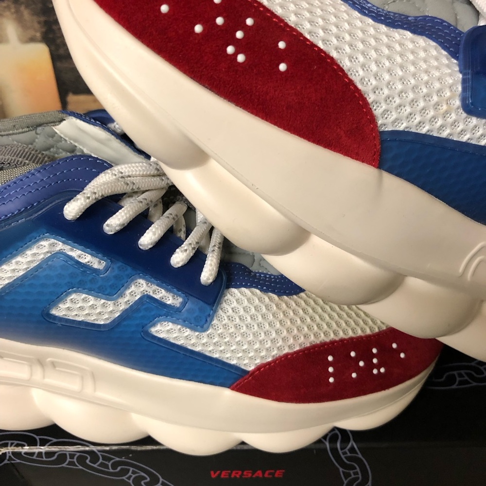 Versace Chain Reaction Runner Trainer Sneaker Low… - image 7